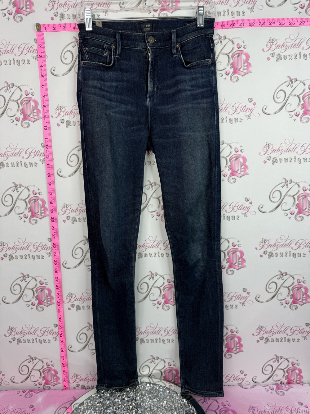 Citizens Of Humanity rocket high rise skinny Dark Indigo Skinny Jeans